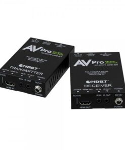 HDBaseT (CAT6) Extender Kit. 10.2Gbps, 40 metri 4K (70 metri HD) Slim Extender