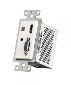 HDBaseT Transmitter - Pannello a parete VGA e HDMI per trasmissione segnale in formato HDBaseT