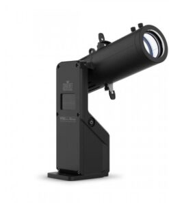 Kit di 4 proiettori gobo led a batteria con ricevitore W-DMX, flightcase, caricabatterie