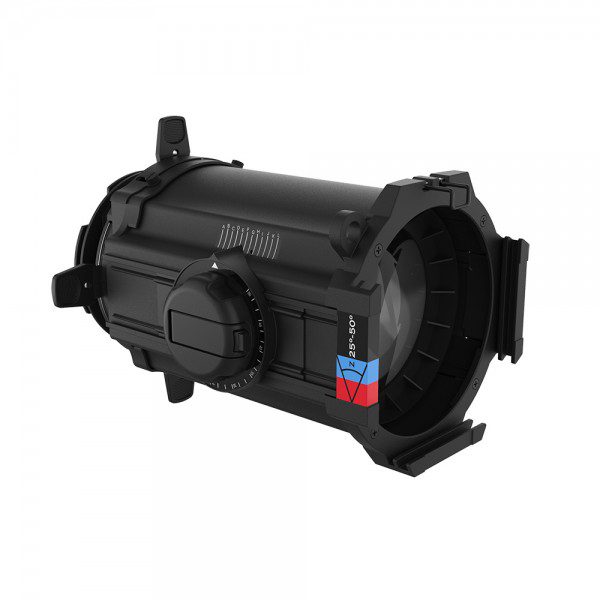 Lente ellissoidale HD per faro Ovation, ZOOM con angolo 25°-50°, include frame porta filtro