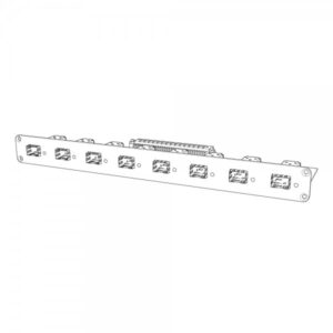 M.1K2 SFP.IO - Modulo per router MADI M.1K2, 8 porte I/O ottiche SFP, senza transceiver