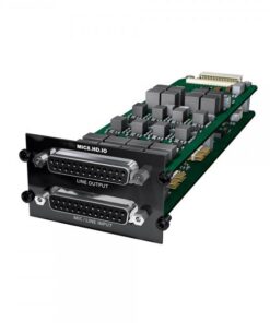 MIC8.HD.IO - Modulo 8 canali di ingresso microfonici High Density, 8 uscite analogiche