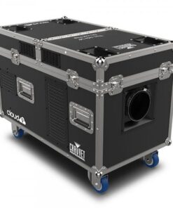 Macchina del fumo basso, non utilizza CO2 o ghiaccio secco, controllata in DMX, flight case incluso