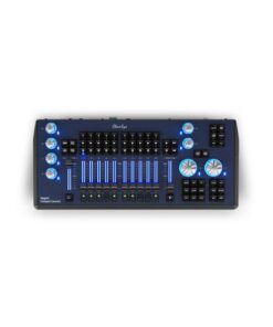 MagicQ Compact Connect, console luci 2 uscite DMX 512, 64 universi ArtNet e sACN, 10 faders