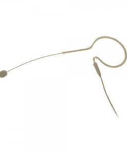 Microfono a condensatore clip-on hear, omni-direzionale, 4 diversi connettori, colore carne