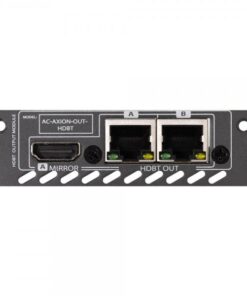 Output HDBT Card scheda per frame AC-AXION-X, 2 uscite HDBaseT - 18Gbps 4K60 4:4:4 (ICT Support)