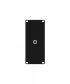 Pannello con 1 JACK 3,5mm femmina - terminal block 3 poli per frame CASY, 1 spazio