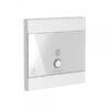 Pannello da incasso universale - ricevitore Bluetooth, 80x80 mm, colore bianco