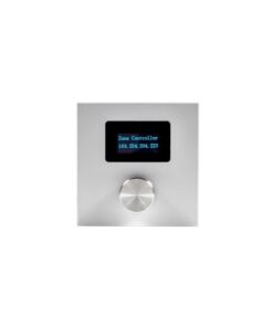 Pannello di controllo da incasso a parete, 1 knob con LED Display, programmabile da DSP