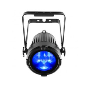 Proiettore 3 LED (quad-color RGBW) 40W, (2.5A), zoom da 7° a 42°, controllo DMX, IP65