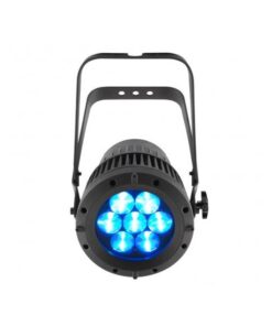 Proiettore 7 LED (quad-color RGBW) 15 W, (1,000 mA), zoom da 16° a 48°, controllo DMX/RDM, IP65