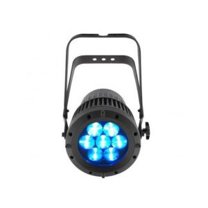 Proiettore 7 LED (quad-color RGBW) 15 W, (1,000 mA), zoom da 16° a 48°, controllo DMX/RDM, IP65