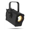 Proiettore Fresnel 1 LED (WW) 36 W, (740 mA), 3200 K, zoom manuale 30°-69°, controllato in DMX