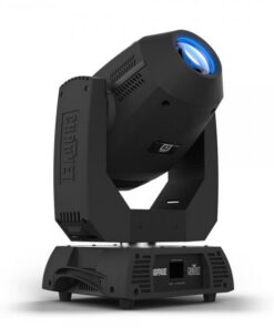 Proiettore a testa mobile Spot, 1 LED (CW) 300W, angolo Zoom 13°-37°, doppia ruota colori 7 filtri