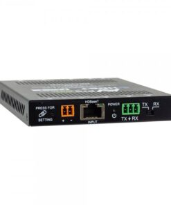 Ricevitore HDBaseT (CAT6). ICT 18Gbps, 70 metri 4K (100 metri HD) Slim Extender con I-Pass