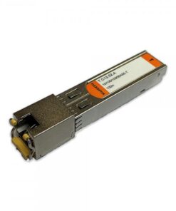 SFP copper transceiver con connettore RJ-45 per PRODIGY, fino a 100 mt via CAT5e, 10/100/1000 BASE-T