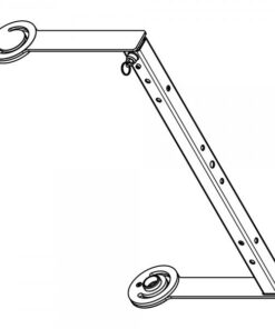SLR Quick Lock Horizontal Bracket H12 - Staffa ad U per appendimento in orizzontale P12