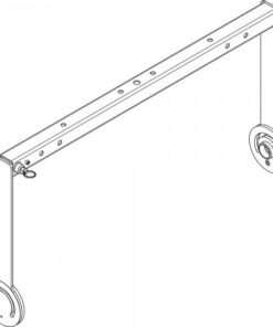 SLR Quick Lock Horizontal Bracket H15 - Staffa ad U per appendimento in orizzontale P15