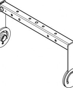 SLR Quick Lock Horizontal Bracket H8 - Staffa ad U per appendimento in orizzontale P8