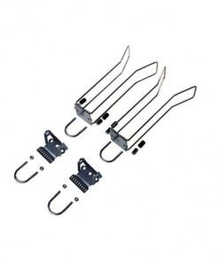 Set di montaggio e ancoraggio per sistema Snake Cable Guide, colore nero