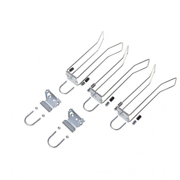 Set di montaggio e ancoraggio per sistema Snake Cable Guide con base 4 metri, colore nero