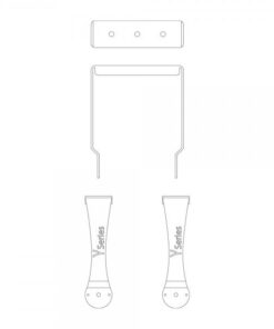 Speaker Bracket - staffa per il montaggio in verticale del diffusore Gamma 5