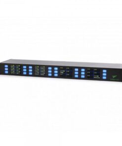 Stazione intercom fissa 19 per rack, 1 unità, pannello 24 canali di estensione per MCX