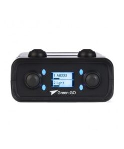 Stazione intercom portatile 32 canali V4, display LCD, cover colore nero, versione sport