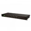 Switch ethernet 8 porte frontali con funzione Power over Ethernet (PoE), 1 porta posteriore