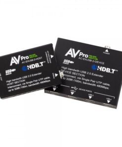 USB Extender Kit USB 2.0 Point to Point su cavo CAT5e - 480mbps