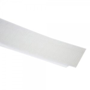Velcro adesivo (hook) per fissaggio veloce, lunghezza 6 metri, altezza 2 centimetri, grigio