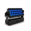 Wash light con 24 quad-color led RGBW, alimentato a batteria e rete, ricevitore W-DMX