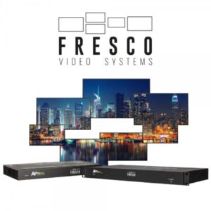 Software per Fresco 4 e 9 consente di realizzare video walls personalizzati di qualsiasi dimensione