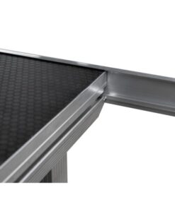 ALUTRUSS BE-1PR Skirting profile for curtain/skirt 1m