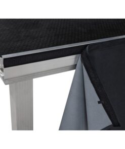 ALUTRUSS BE-1PR Skirting profile for curtain/skirt 1m