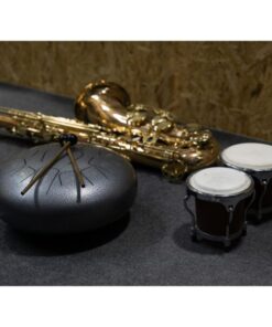 DIMAVERY TD-12, Steel Tongue Drum, silber