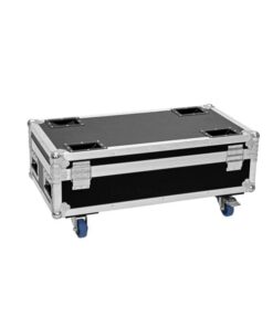 ROADINGER Flightcase 6x AKKU IP UP-4 Plus HCL Spot WDMX with Charging Function