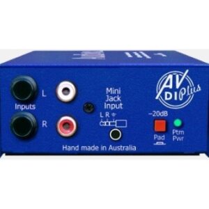 ARX AV DI Plus NEW Bilanciatore stereo Ingressi: RCA, Jack 3,5, Jack 6,3