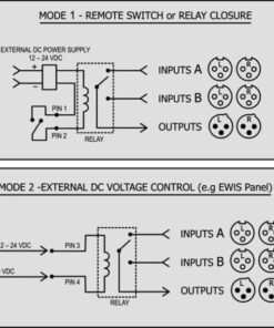 ARX Remote Switcher Commutatore stereo