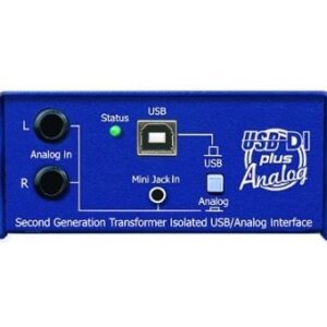 ARX USB DI PLUS USB/Analog input Balanced Stereo DI Box