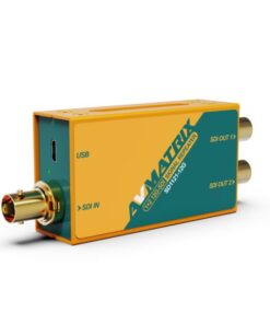 AV Matrix SD1121-12G Distributore Ampliﬁcatore 2 Canali SDI - 12G