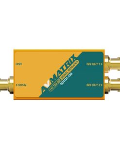 AV Matrix SD1121-12G Distributore Ampliﬁcatore 2 Canali SDI - 12G