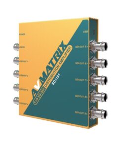 AV Matrix SD1191 Distributore Ampliﬁcatore 9 Canali SDI