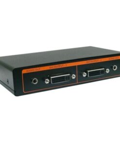Abtus AVA-DVI12/2A Distributore Amplificatore DVI 1x In 2x Out + Audio Stereo