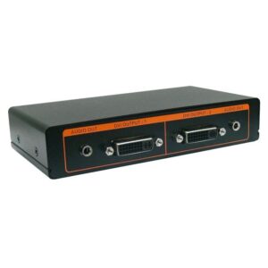 Abtus AVA-DVI12/2A Distributore Amplificatore DVI 1x In 2x Out + Audio Stereo
