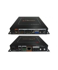 Abtus HDBT-31T/AP1 Trasmettitore / Ricevitore HDbaseT da DP/VGA/HDMI a CAT5 con POC - RS232 - IR passtrough - 4K-2K