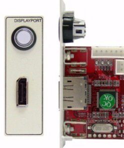 Abtus MU-DP/A-06C Pannellino modulare Interfaccia standard Display port con pulsante