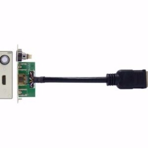 Abtus MU-HDMI/2-06C Pannellino modulare Interfaccia standard HDMI con buffer e con pulsante