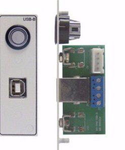 Abtus MU-USB/B-06C Pannellino modulare Interfaccia standard USB B con pulsante