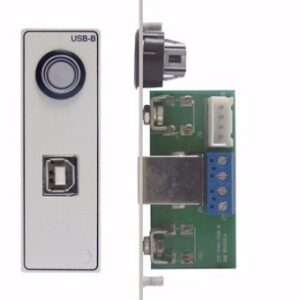 Abtus MU-USB/B-06C Pannellino modulare Interfaccia standard USB B con pulsante